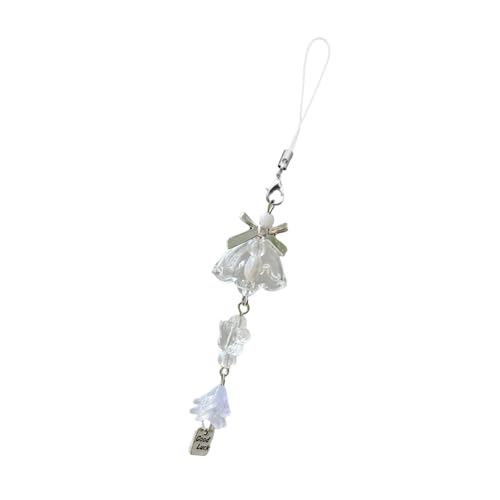 Ldabrye Handgefertigte Perlen Telefonkette Kameratasche Charme Harz Aeolian Bells Anhänger Keychain Stylish Rucksack Dekoration Stylische Telefondekoration Ldabrye Handgefertigte Perlen Telefonkette Kameratasche Charme Harz Aeolian Bells Anhänger Keychain Stylish Rucksack Dekoration Stylische Telefondekoration von Ldabrye