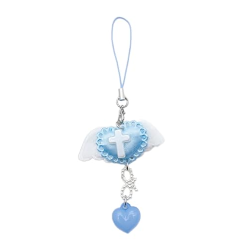 Ldabrye Handgefertigtes Telefon Charme Süßer Anhänger Schöner Kette Mode Lanyard Rucksack Für Taschenschlüsselmaterial Telefon von Ldabrye