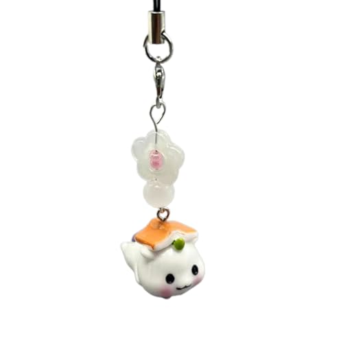 Ldabrye Handwerklicher Tierblumenanhänger Süßer Harz Ornament Cartoon Telefon Anhänger Für Taschen Und Wichtige Telefonkette Geeignet von Ldabrye
