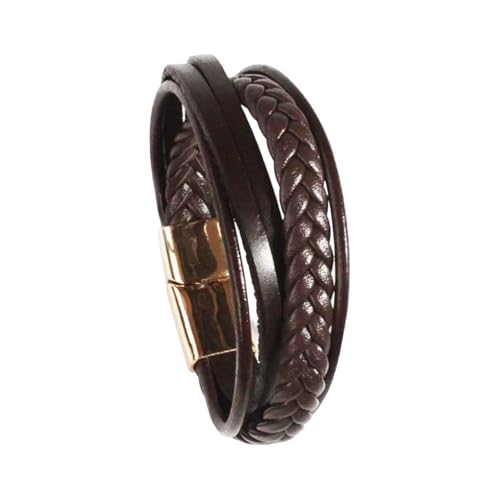 Ldabrye Herren Gewebtes Armband Mit Magnetverschluss Die Für Den Lang Anhaltenden Gebrauch Und Einen Hauch Von Eleganzen In Jedem Outfit Ausgelegt Sind von Ldabrye