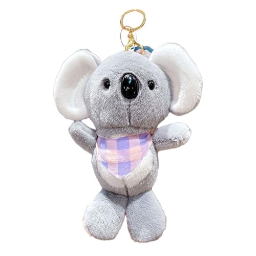 Ldabrye Koala Keychain Charm Koala Schlüsselring Charm Anhänger Bag Schlüsselring Hängende Ornament Mobile Charme Dekorationen Für Mädchen Koala Schlüsselbund Anhänger Koala Handy Charme Car Keyring von Ldabrye