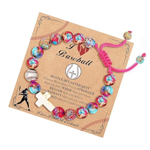 Ldabrye Leichtes Sport Inspiriertes Armband Für Aktive Personen Fußball/Baseball/Basketball Kristallanhänger Juwelier Sport Gewebt von Ldabrye