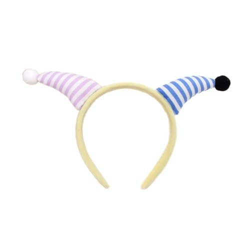 Ldabrye Lustiger Narren-Haarreif, auffälliger Halloween-Haarschmuck, Kopfbedeckung, Haarband, Haarschmuck für Frauen und Mädchen von Ldabrye