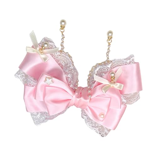Ldabrye Mode Kinderhaarverzier Mit Bowknot Und Perlen Quasten Designs Modeaccessoire Für 3 Jahre Und Up von Ldabrye