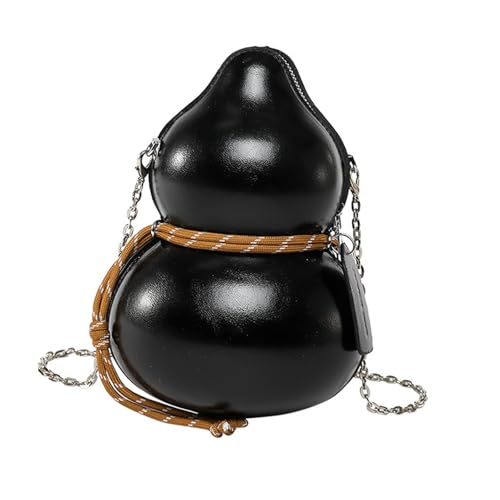 Ldabrye Mode Kürbisstile Crossbody Bag PU Leder Schulterbetrieb Mit Kettenriemen Um Jeder Outfit Partyhandtasche Charme Zu Verleihen von Ldabrye