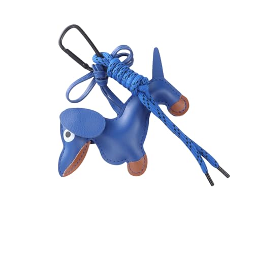 Ldabrye Mode Retro Wursthund Keyring Modische Robuste PU Schmuckzubehör Für Sammler Und Trendsetters Verwenden von Ldabrye