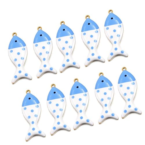 Ldabrye Personalisierte Doppelseitige Fischcharme Schmuck Zubehör Für Halskette Ohrring Handgefertigt von Ldabrye