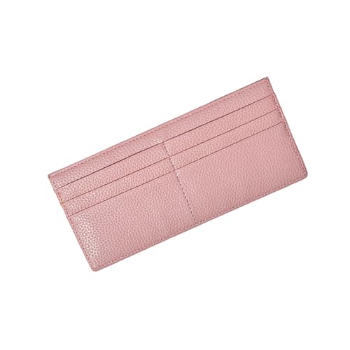 Ldabrye Premium PU Leder Brieftasche Mit Reißverschlusskartenschlitzen Und Bargeld Für Alltägliche Essentials Leichtes Geschäftsreisen Brieftasche von Ldabrye