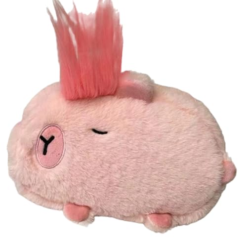 Ldabrye Robuste Plüsch-Capybaras Schreibwarenbeutel, multifunktional, weiche Aufbewahrung für Bürobedarf und Kosmetik, den täglichen Gebrauch, a von Ldabrye