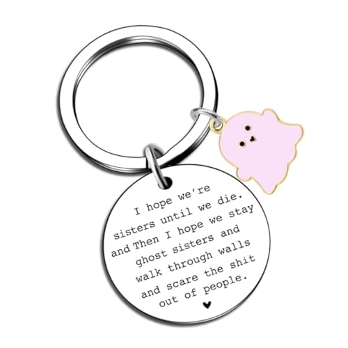 Ldabrye Robuster Edelstahlspecter Schlüsselhalter Modischer Specter Schlüsselbund Anhänger Anhänger Ornament Für Geschenke Geeignet von Ldabrye