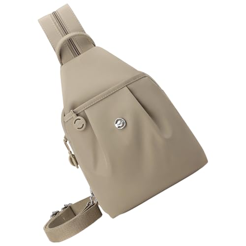 Ldabrye Slings Bag Frauen Männer Lässig Daypack Wasserdichtes Crossbody Slings Rucksack Travel Umhängetasche Brust Handtasche Brust Mit Reißverschlussgurt von Ldabrye