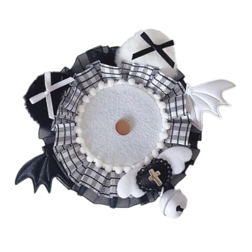 Ldabrye Spitzenabzeichen-Präsentationsständer mit Glocken, Dekoration, handgefertigter Broschen-Organizer, Schmuck-Präsentationstablett für Bastler Ldabrye Spitzenabzeichen-Präsentationsständer mit Glocken, Dekoration, handgefertigter Broschen-Organizer, Schmuck-Präsentationstablett für Bastler von Ldabrye