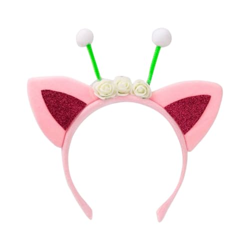 Ldabrye Stirnband Cosplay Anime Charakter Stirnband Niedliche Pailletten Katzenohrform Haarreifen für Mädchen Haarband Haarschmuck für Frauen Mädchen Ldabrye Stirnband Cosplay Anime Charakter Stirnband Niedliche Pailletten Katzenohrform Haarreifen für Mädchen Haarband Haarschmuck für Frauen Mädchen von Ldabrye
