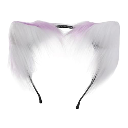Ldabrye Stirnband Cosplay Füchse Ohr Stirnband Frau Studenten Karneval Anime Charakter Haarband Katzenohren Stirnbänder Plüsch Weihnachten Haarreifen Haarband Haarschmuck für Frauen Mädchen von Ldabrye