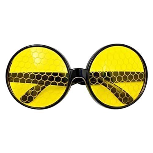 Ldabrye Stirnband Karneval Halloween Party Cartoon Biene Stirnband & Sonnenbrille Teenager Erwachsene Fotoshootings Haarband mit Cosplay Sonnenbrille Haarband Haarschmuck für Frauen Mädchen von Ldabrye