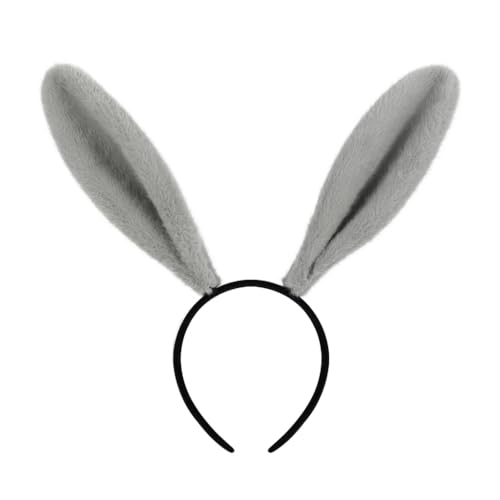 Ldabrye Stirnband SPA Waschen Gesicht Stirnband Häschen Ohr Form Haarreifen Plüsch Party Kopfschmuck Ostern Party Cosplay Kostüm Requisite Unisex Haarband Haarschmuck für Frauen Mädchen von Ldabrye