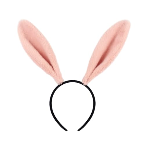 Ldabrye Stirnband SPA Waschen Gesicht Stirnband Häschen Ohr Form Haarreifen Plüsch Party Kopfschmuck Ostern Party Cosplay Kostüm Requisite Unisex Haarband Haarschmuck für Frauen Mädchen von Ldabrye