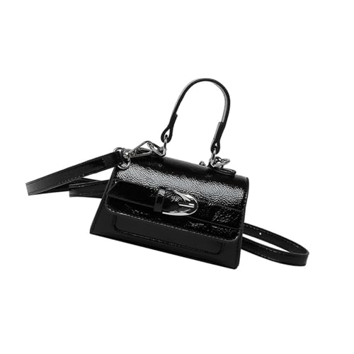 Ldabrye Stylish Square Crossbody Bag Damen Leichtes Puder Leder Schulter Geldbeutel Mehrere Innenpersonen Für Den Täglichen Gebrauch Frauen Umhängetasche von Ldabrye