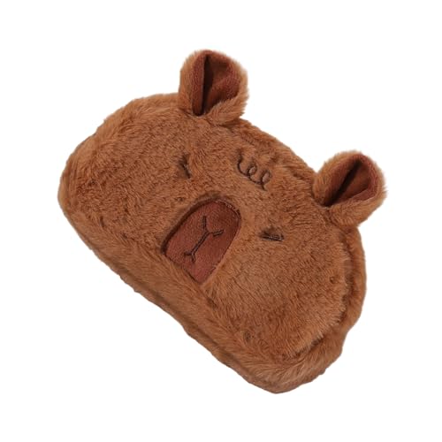 Ldabrye Tier-Plüsch-Federmäppchen, große Kapazität, Stift-Organizer, Taschen, tragbare Make-up-Aufbewahrungstasche für Schule, Bürobedarf, multifunktionale Capybara-Aufbewahrungstaschen, B Ldabrye Tier-Plüsch-Federmäppchen, große Kapazität, Stift-Organizer, Taschen, tragbare Make-up-Aufbewahrungstasche für Schule, Bürobedarf, multifunktionale Capybara-Aufbewahrungstaschen, B von Ldabrye