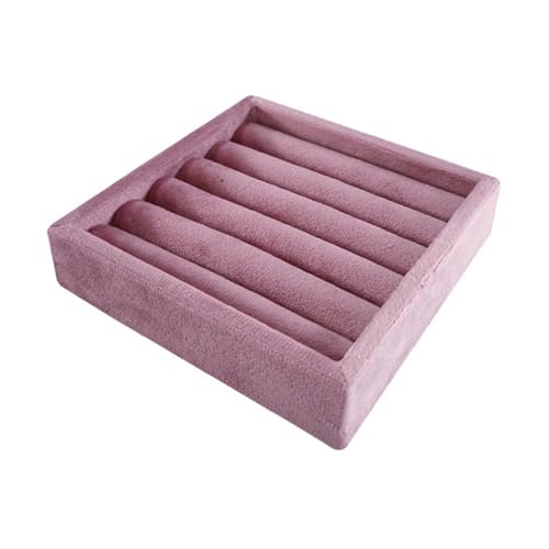 Ldabrye Velvets Schmuck Organizer Tablett Für Ringe Kleine Zubehör Aufbewahrungslösung Juwelier Showcase Accessoire Für Frauen Juweliergeschäfte Organisator von Ldabrye