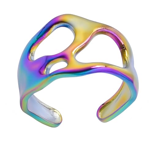 Ldabrye Verstellbare Ringe Mode Fingerschmuck Eröffnung Ringe Legierungstextur Für Tägliche Und Party Verschiedene Anlässe Geeignet Ldabrye Verstellbare Ringe Mode Fingerschmuck Eröffnung Ringe Legierungstextur Für Tägliche Und Party Verschiedene Anlässe Geeignet von Ldabrye