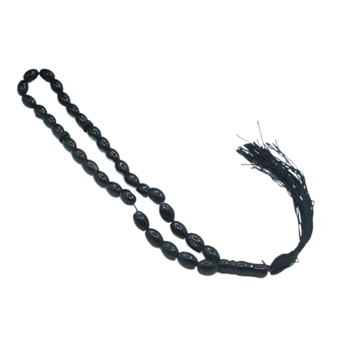 Ldabrye Vielseitige Ovale Muslime Gebet Perlenstränge Armband 33 Glatte Hautfreundliche Perlen Für Schmuckherstellung Und Heimdekoration Schmuckperlen Für Armbänder von Ldabrye