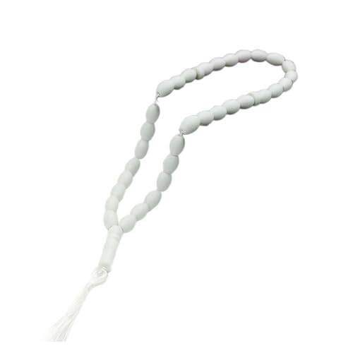 Ldabrye Vielseitige Ovale Muslime Gebet Perlenstränge Armband 33 Glatte Hautfreundliche Perlen Für Schmuckherstellung Und Heimdekoration Schmuckperlen Für Armbänder von Ldabrye
