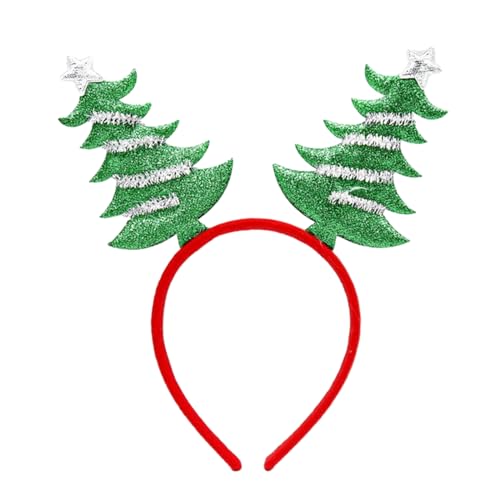 Ldabrye Weihnachts-Stirnbänder, Weihnachtsdekoration, Party-Haarband, Festival, Requisiten, Familientreffen, Kopfschmuck, Weihnachtszubehör, Urlaubspartys, Weihnachtsfeier, Stirnbänder für Kinder, von Ldabrye