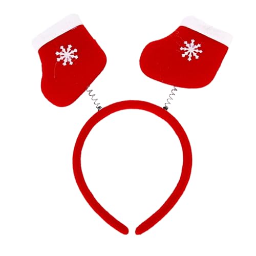 Ldabrye Weihnachts-Stirnbänder, Weihnachtsdekoration, Party-Haarband, Festival, Requisiten, Familientreffen, Kopfschmuck, Weihnachtszubehör, Urlaubspartys, Weihnachtsfeier, Stirnbänder für Kinder, von Ldabrye