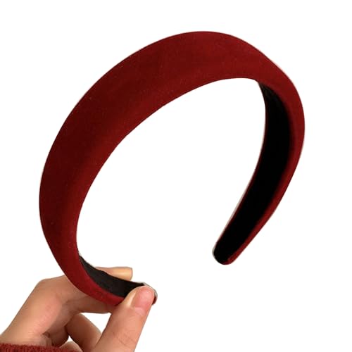 Ldabrye Weihnachts-Stirnbänder, Weihnachtsdekoration, Stoff-Stirnband, Party-Kopfschmuck, für Mädchen und Damen, französischer Stil, Haarstyling-Zubehör, Urlaub, Partys, Weihnachtsfeiern, Stirnbänder von Ldabrye