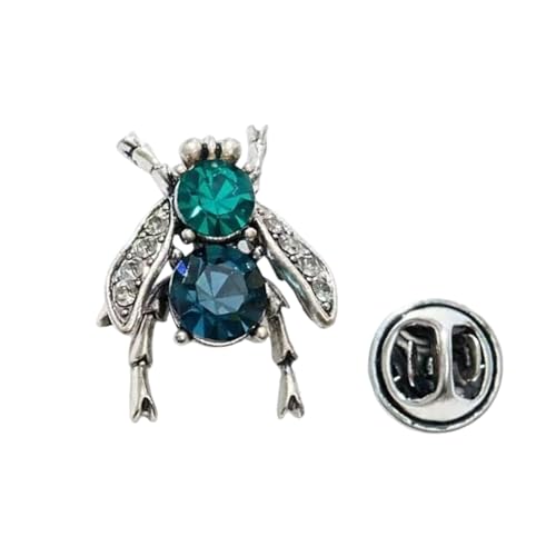 Mode Strasssteine ​​Bienen Emaillierte Stecknadel Robust von Ldabrye