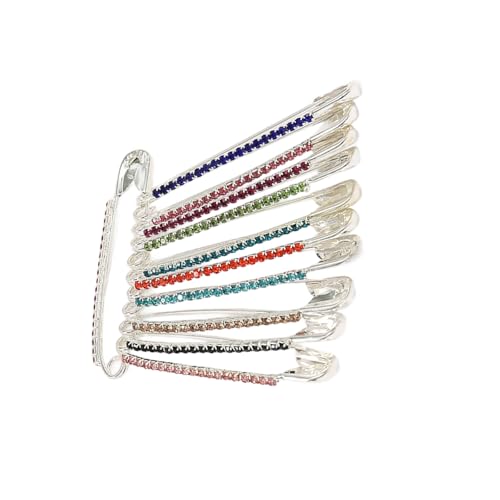 Packung Mit 11 Legierungswundbandstiften Verstellbarer Hosenclip Für Sichere Passform Und Stilvolle Outfits Mit Abgerundeten Spitzen Designs Verstellbarer Hosenclip Für Die Taille von Ldabrye