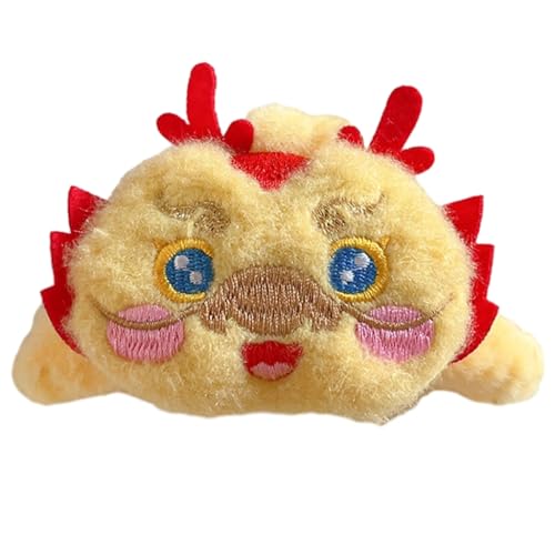 Schöne Haarklammer für Mädchen, rutschfestes Drachen-Stirnband zum Fotografieren, zarte Plüsch-Drachenform von Ldabrye