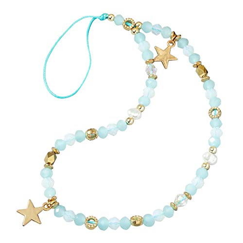 Star Anhänger Perlen Telefonkette Lanyards Perlen Hülle Gurt Schmuckzubehör Perfekte Geschenk Für Frauen Mädchen Telefon Schmuck Schmuck von Ldabrye