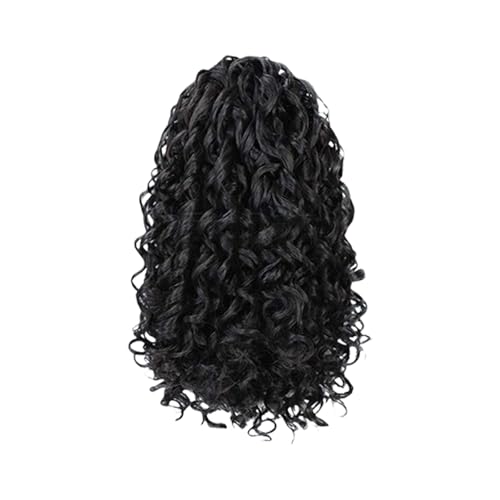 Synthetischer Lockiger Pferdeschwanz 14inch Verstellbares Haarstück Für Frauen Cosplay & Täglich Verwenden Sie Wellige Synthetische Haarperücken Für Frauen von Ldabrye