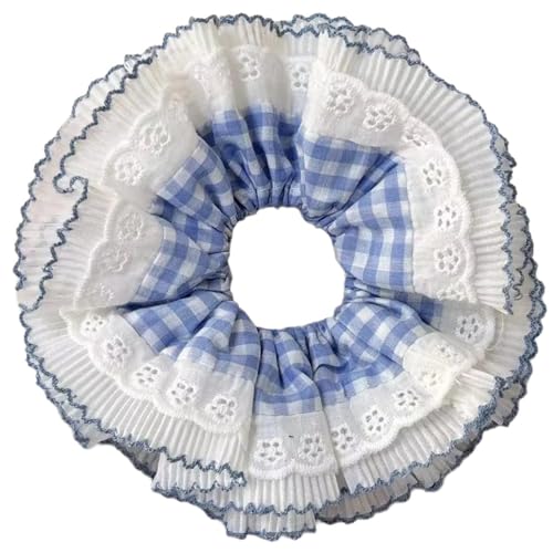 Übergroße Haargummis, mehrlagig, Spitze, elastisch, dick, Hochsteckfrisur, Damen-Haarschmuck Übergroße Haargummis, mehrlagig, Spitze, elastisch, dick, Hochsteckfrisur, Damen-Haarschmuck von Ldabrye