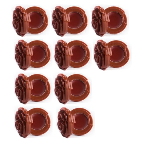 Wiederverwendbarer Kosmetischer Nachfüllbarer Behälter Mit Rose Design Kompakte Größe Für Lippenstift Lidschatten Easy Tragability 10pcs Tragbare Kosmetikglässe Wiederverwendbarer Kosmetischer Nachfüllbarer Behälter Mit Rose Design Kompakte Größe Für Lippenstift Lidschatten Easy Tragability 10pcs Tragbare Kosmetikglässe von Ldabrye