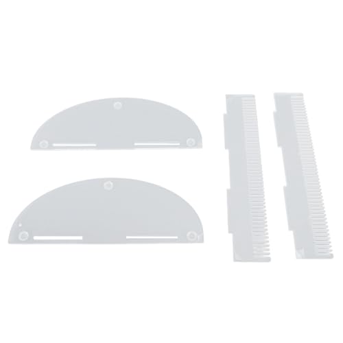 Haarverlängerung Halter Ständer Organizer Display Rack sichere Fixierung zum Styling Web Perückenwaschen Färbung abnehmbar einfach zu verwenden wiederverwendbar für Hairshäuser 2 (Klar) von Ldafava