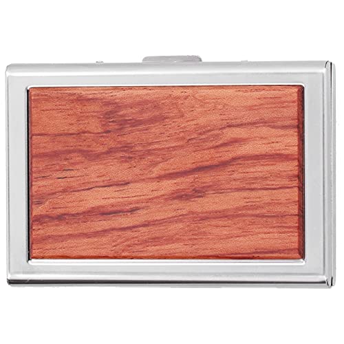 Holzkartenkoffer Safer Bank Kreditkartenbox Tragbarer Business -ID -Kartenfall Inhaber für Männer Frauen (Ldafavafaiqjbe-13) von Ldafava