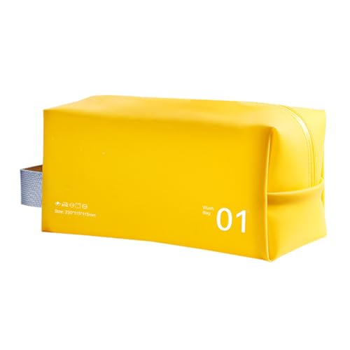 Kosmetikbeutel Make -up -Beutel Toilettenbeutel wasserdichte staubfeste PVC große Kapazität Handheld -Make -up -Beutel für Reisen Frauen Mädchen von Ldafava
