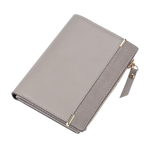 Ldafava Frauen schnallen Design Kleiner Brieftaschenmode tragbar für den Einkaufen im Freien (Grau) von Ldafava