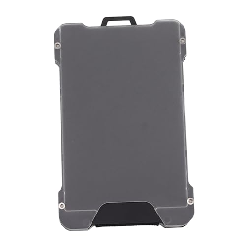 Ldafava Slim Wallet RFID Blockierende transparente Abzeichenkartenhalter Anti -DeMagnetisierung Aluminiumlegierung Metall Brieftasche für Männer Frauen Geschäftsreisen (Schwarz) von Ldafava