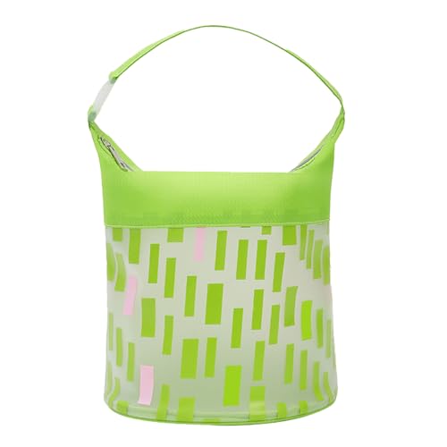 Tragbarer Toilettenbeutel wasserdichtes TPU Beach Bag Make -up Aufbewahrungstasche für Außenreisen Schwimmbad Leichter langlebiger geräumiger Schwimmbeutel für Frauen Reisende von Ldafava