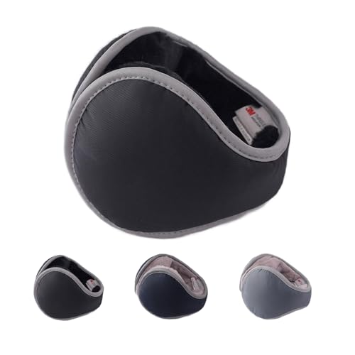 LdawyDE Ohrenwärmer Herren Winter Wärme Fleece Ohrwärmer Faltbare Ohrenschützer Erwachsene Winter Outdoor Damen Ohrenwärmer fur Spazieren oder Rad fahren, Waterproof Reflective design von LdawyDE