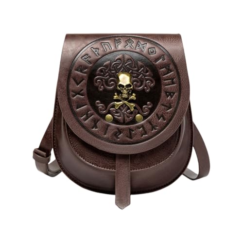 Chic Medieval European Designs Hüfttaschen Damen Crossbody Tasche für den täglichen Gebrauch, Kaffee, Böhmisch von Ldbuejiaja