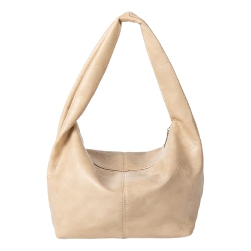 Damen Achseltasche Herbst Winter Handtasche All-Matching Umhängetasche Unterarmtasche, Aprikose, Böhmisch von Ldbuejiaja