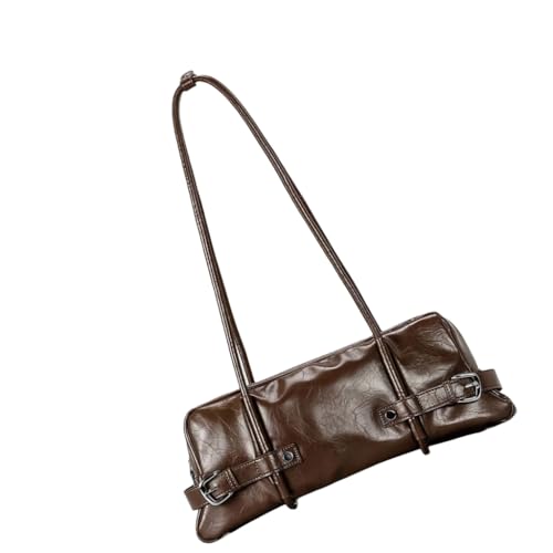 Damen Achseltasche Retro Handtasche Große Kapazität Schultertasche Mode Unterarmtasche, Kaffee, Böhmisch von Ldbuejiaja
