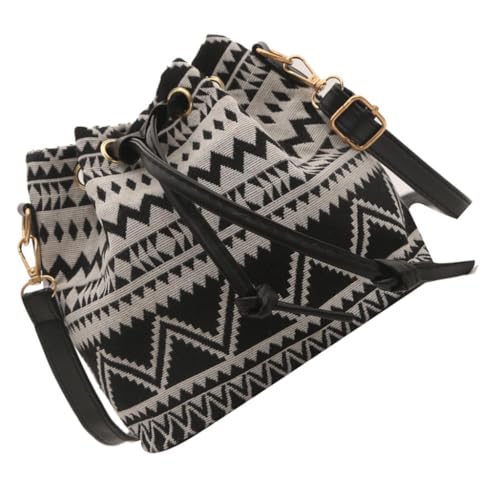 Damen Beuteltasche mit Kordelzug, Umhängetasche, modische Umhängetasche für den täglichen Gebrauch, Stil 05, Böhmisch von Ldbuejiaja