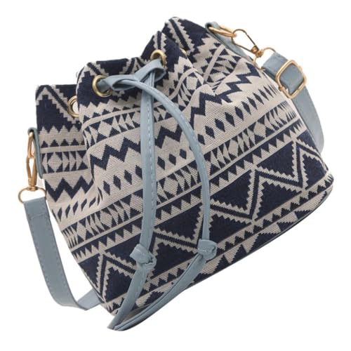 Damen Beuteltasche mit Kordelzug, Umhängetasche, modische Umhängetasche für den täglichen Gebrauch, Style 04, Böhmisch von Ldbuejiaja