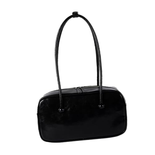 Damen-Handtasche, modische Achseltasche, Retro, Unterarmtasche, koreanischer Stil, Schultertasche, Schwarz, Böhmisch von Ldbuejiaja